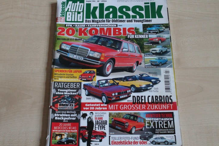 Deckblatt Auto Bild Klassik (07/2011)